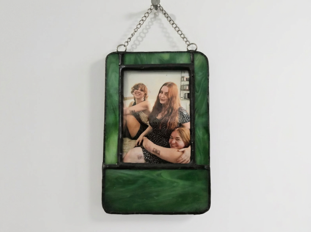 Instax Mini Hanging Photo Frames - Stained Glass, Assorted Colors