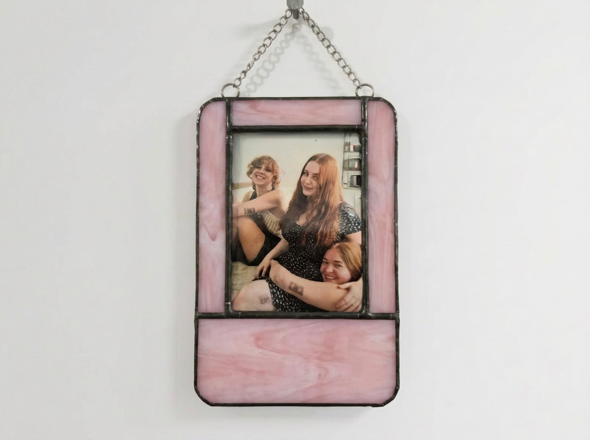 Instax Mini Hanging Photo Frames - Stained Glass, Assorted Colors - Image 2