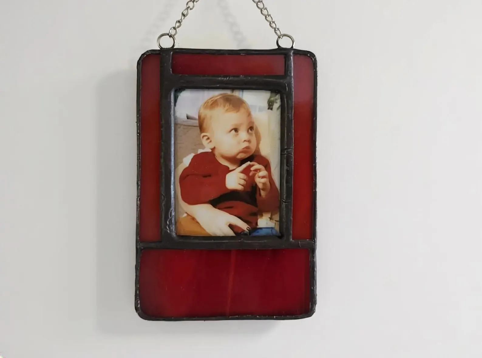 Instax Mini Hanging Photo Frames - Stained Glass, Assorted Colors - Image 3